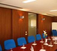 MEETING ROOM PANELED WALL